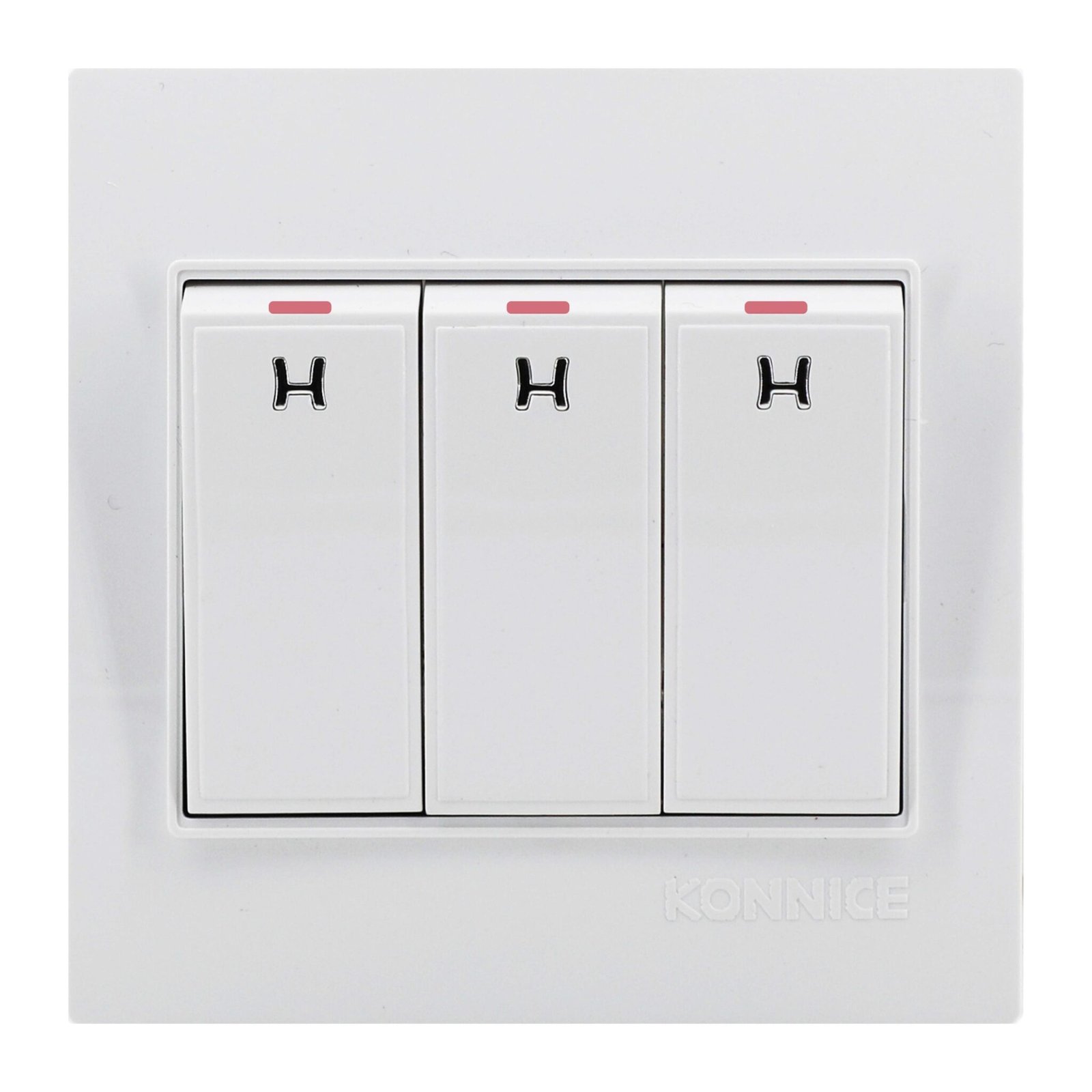 Triple Wall Switch | Konnice Electric