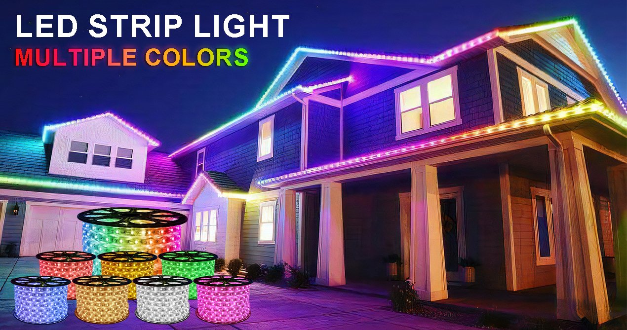 Best exterior deals led strip lights